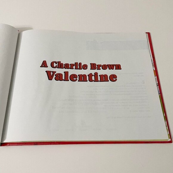 2003 Peanuts A Charlie Brown Valentine Charles M Schulz Hardcover Book - Picture 8 of 16